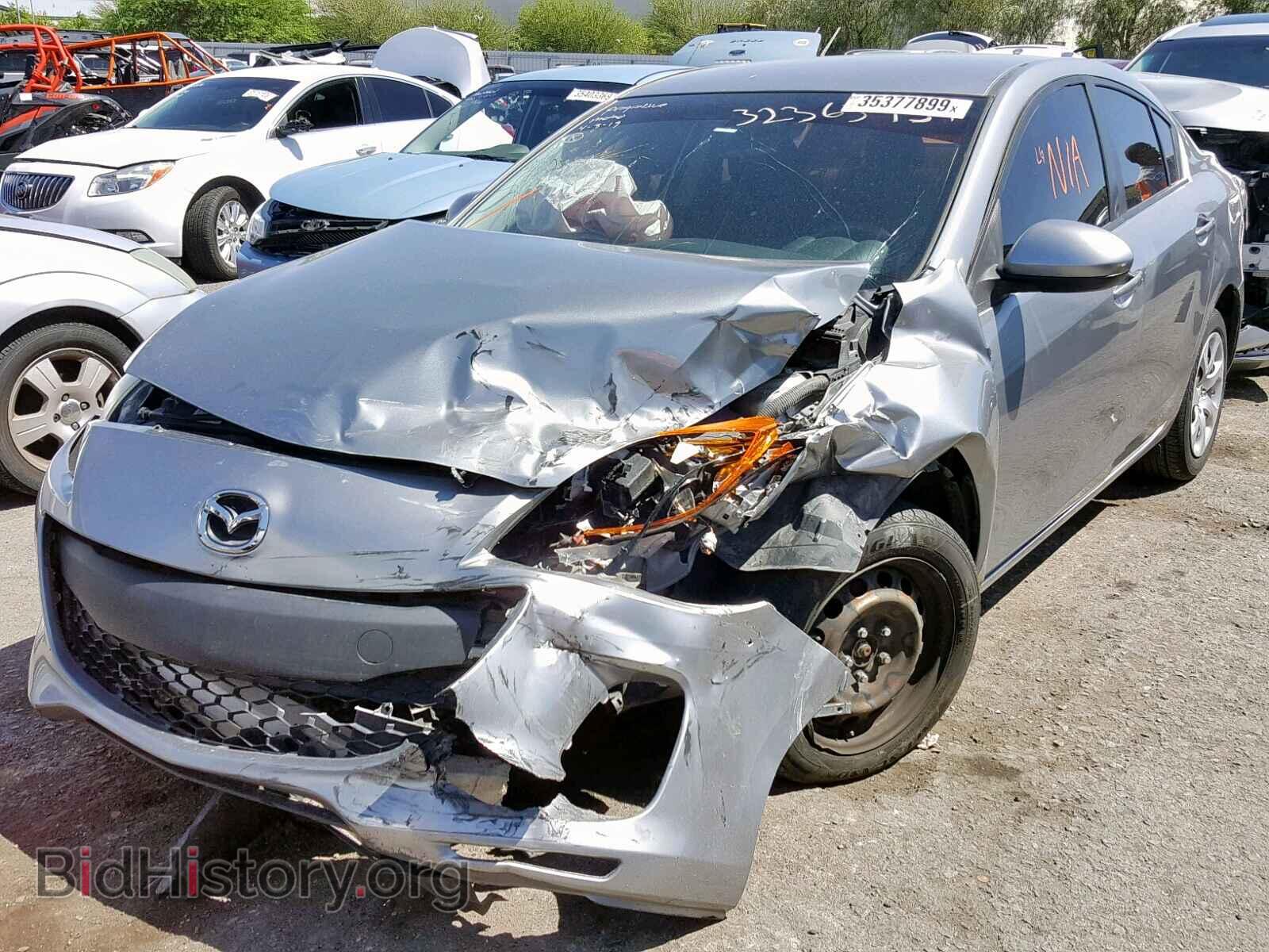 2013 MAZDA 3 - VIN: JM1BL1U80D1717522 - Фото 2