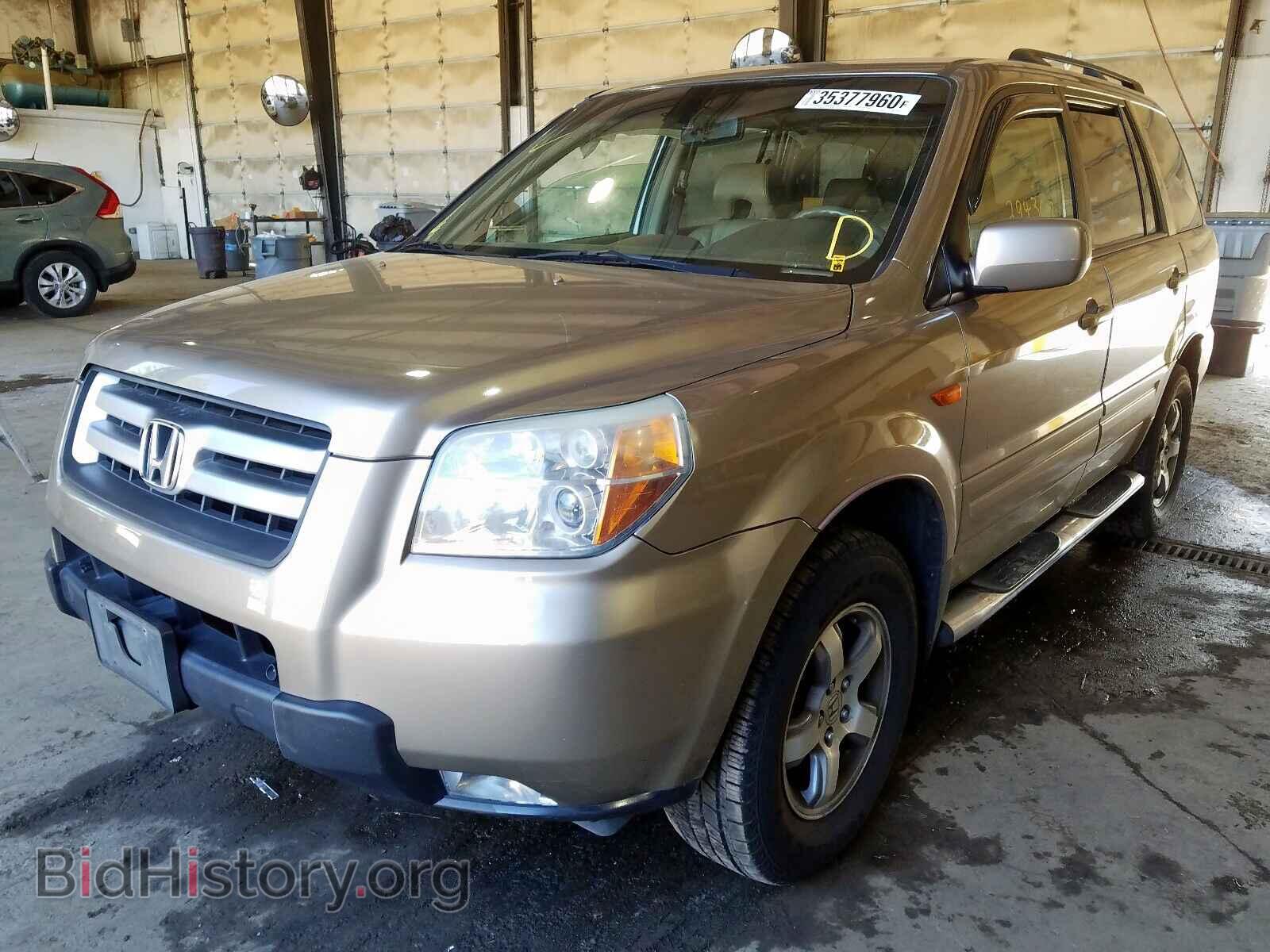 2006 HONDA PILOT - VIN: 2HKYF18546H514727 - Фото 2