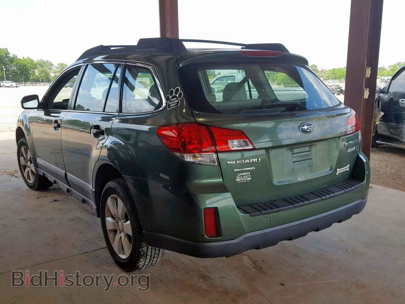 2012 SUBARU OUTBACK 2. - VIN: 4S4BRBAC0C3288698 - Фото 3