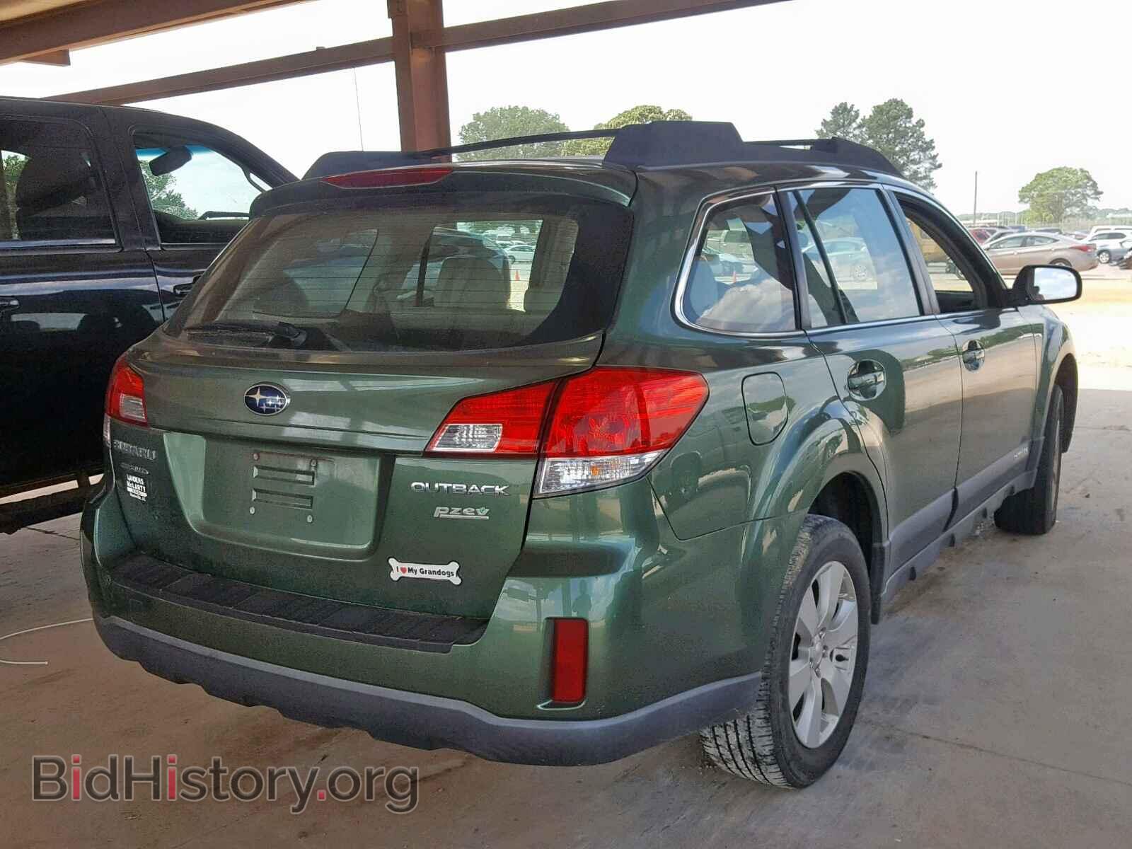2012 SUBARU OUTBACK 2. - VIN: 4S4BRBAC0C3288698 - Фото 4