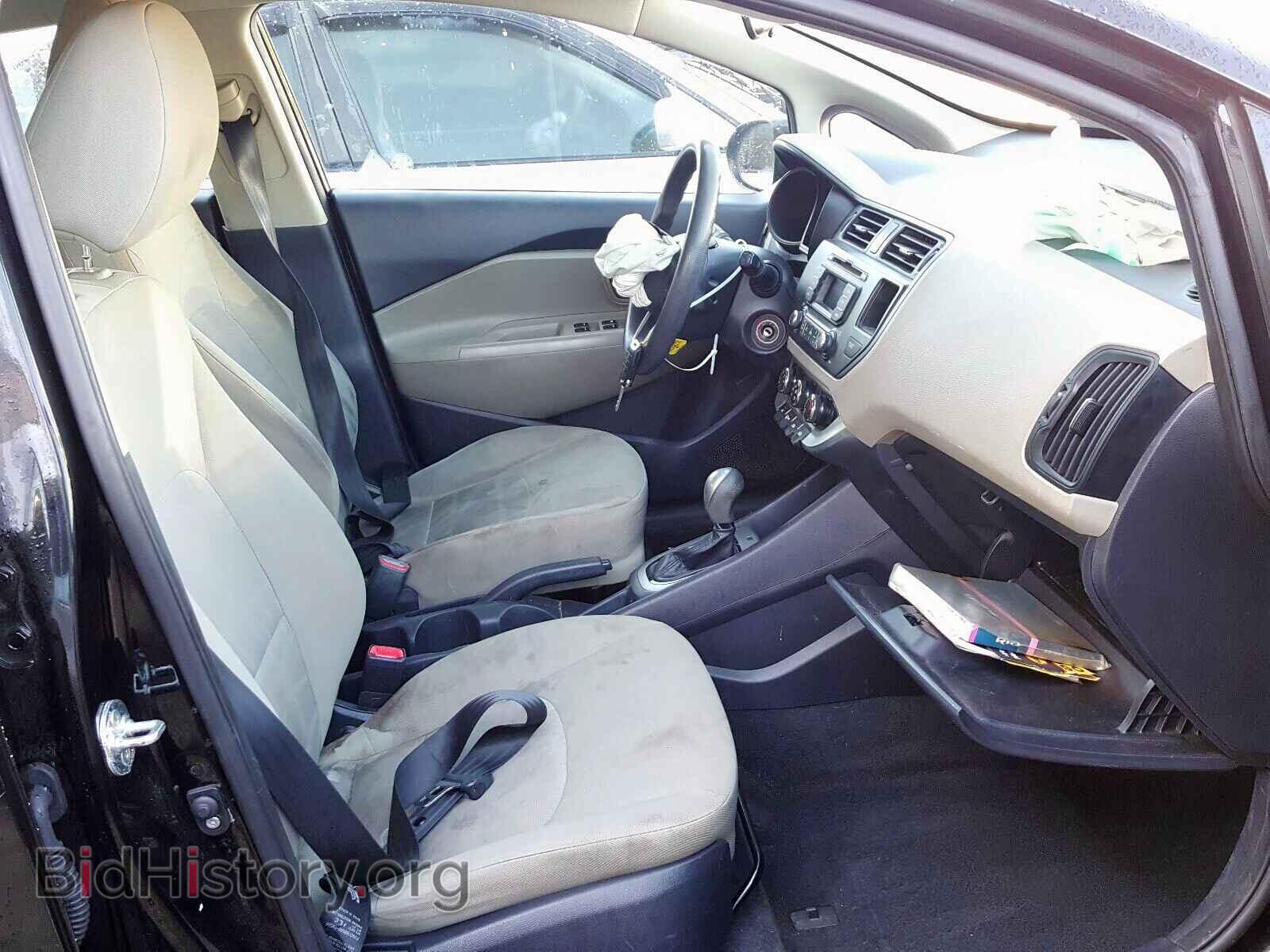 2014 KIA RIO - VIN: KNADM4A37E6345985 - Фото 5