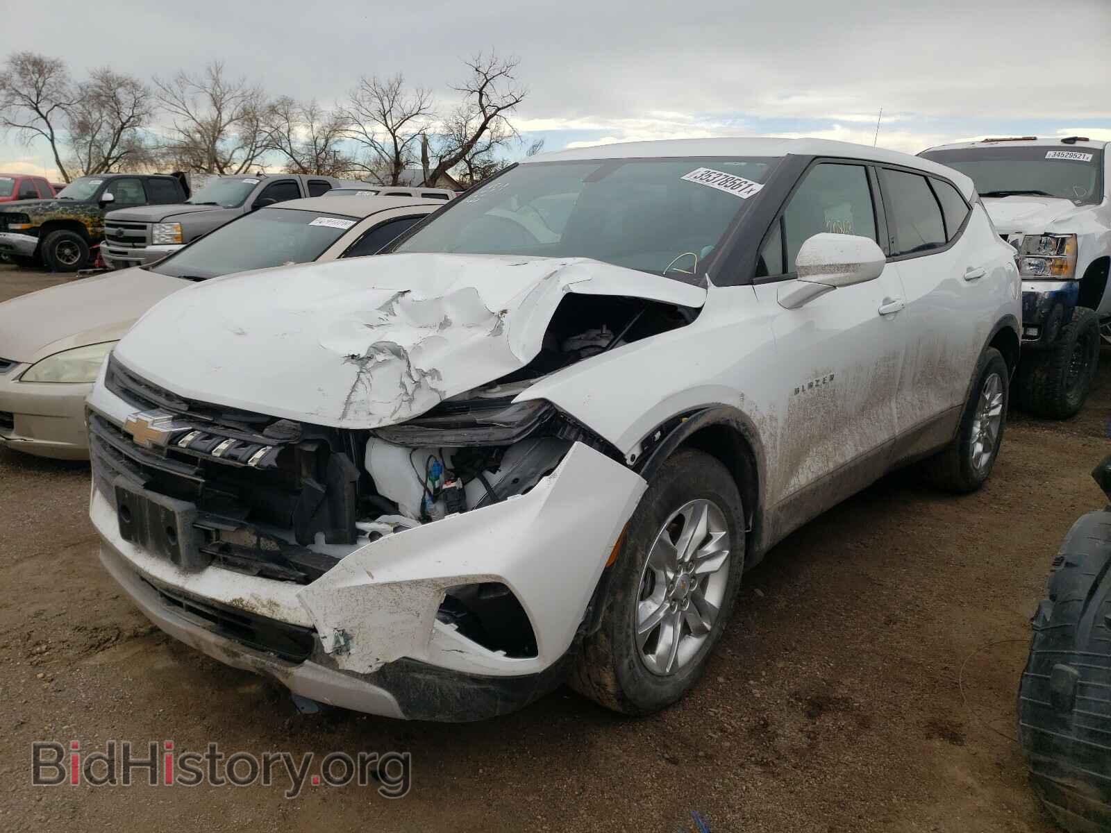 2020 CHEVROLET BLAZER - VIN: 3GNKBHRS2LS551346 - Фото 2