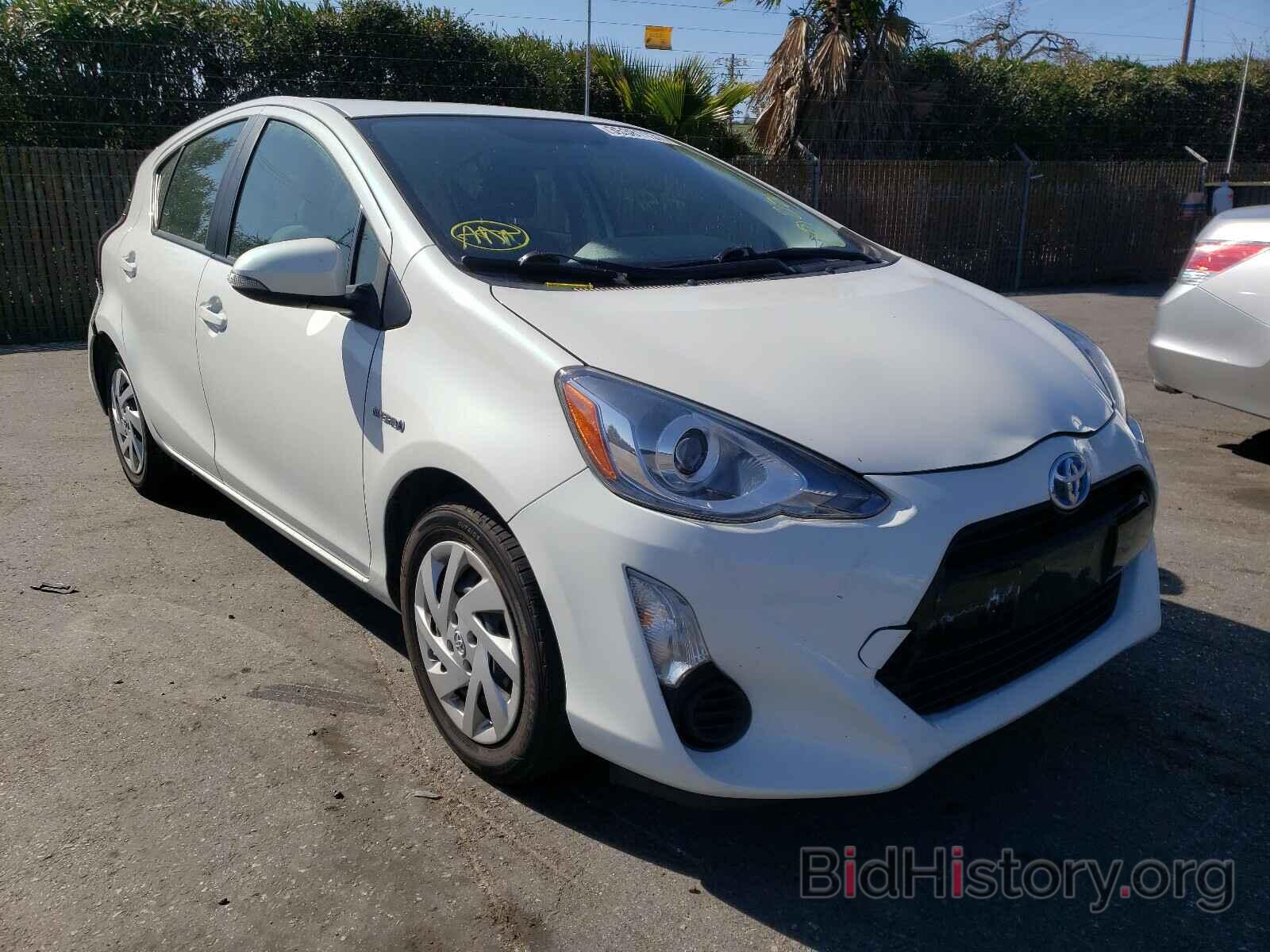 Photo JTDKDTB35F1575509 - TOYOTA PRIUS 2015