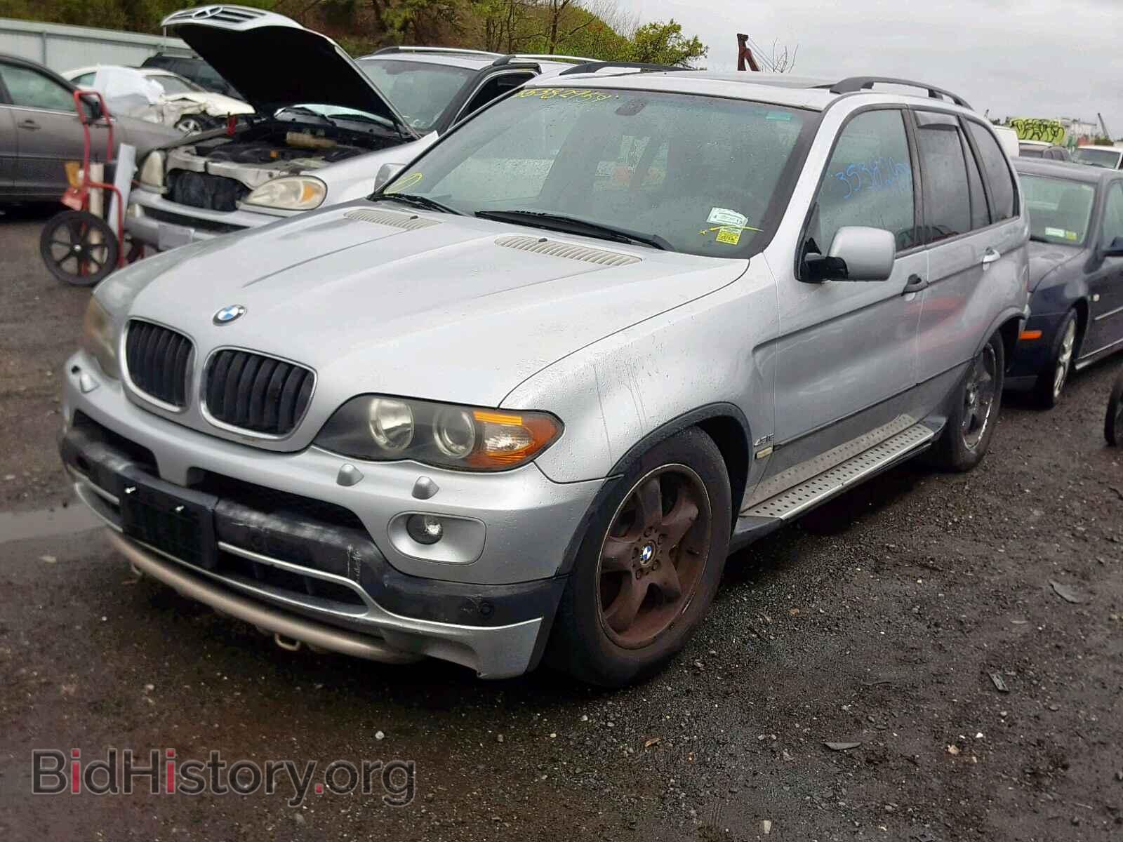 2005 BMW X5 - VIN: 5UXFA93595LE82638 - Фото 2