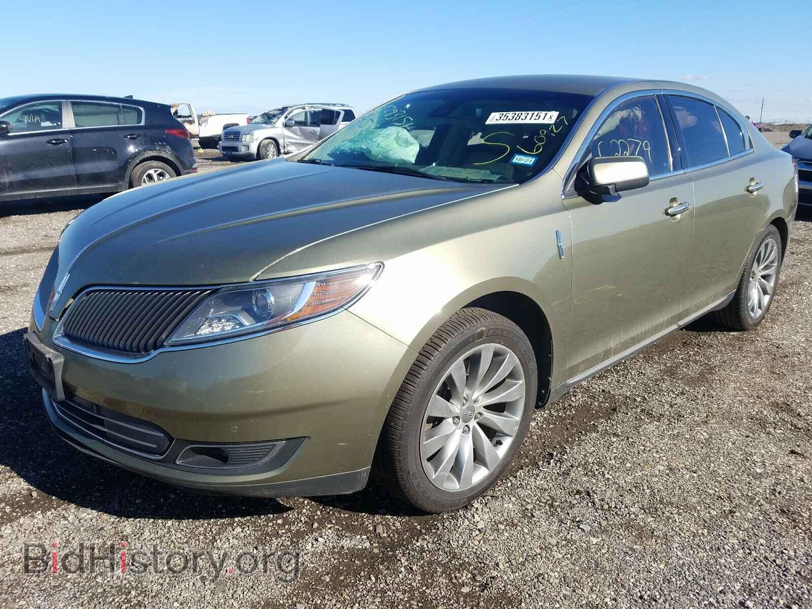 2013 LINCOLN MKS - VIN: 1LNHL9DK8DG609727 - Фото 2