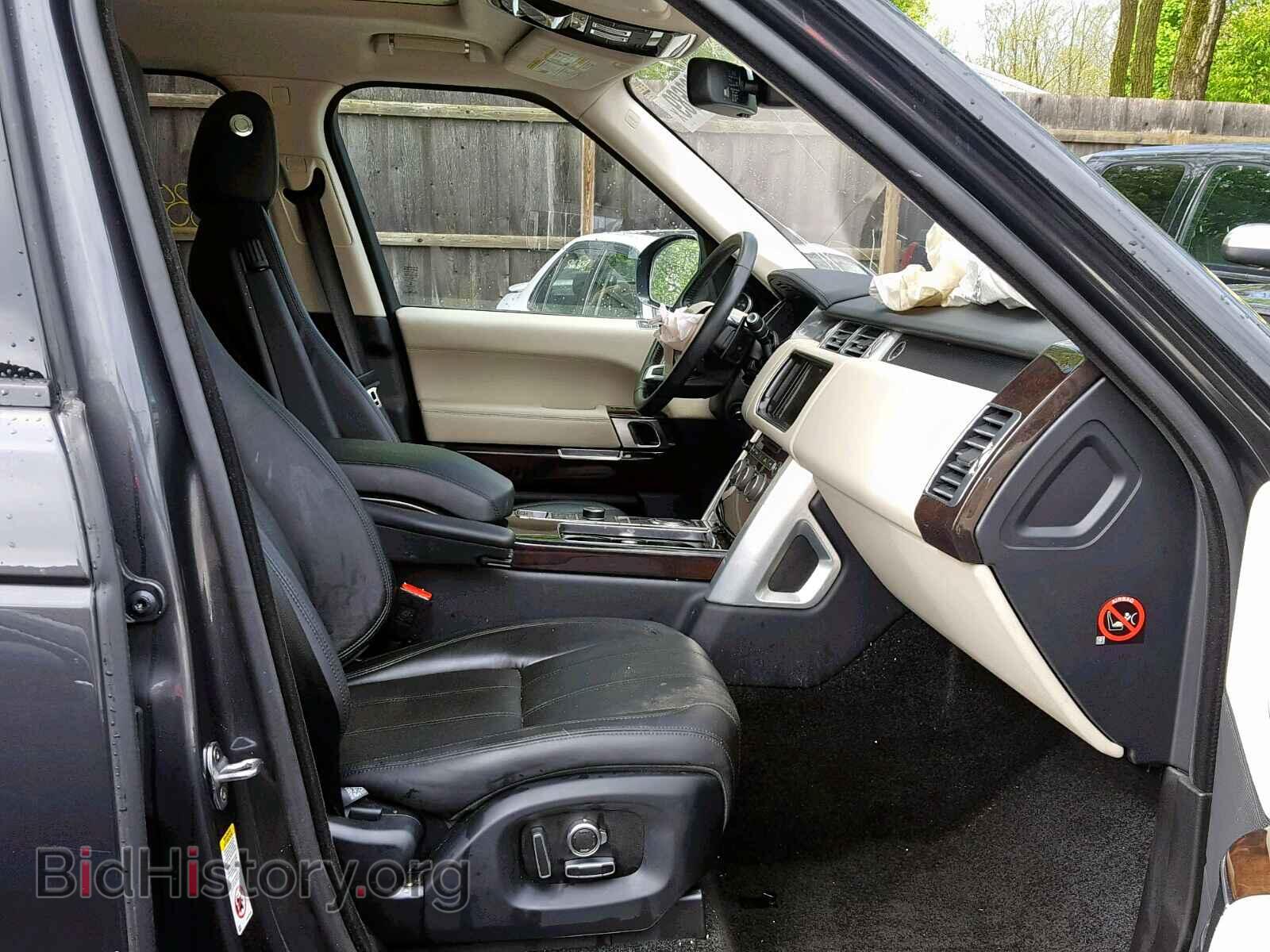 2016 LAND ROVER RANGE ROVE - VIN: SALGS2EF5GA256312 - Фото 5