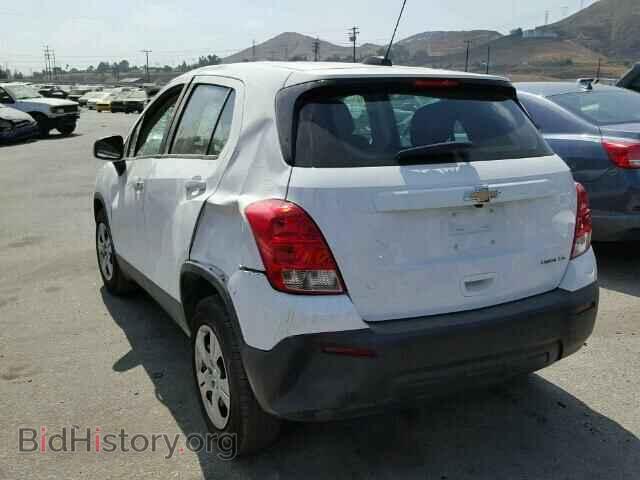 2016 CHEVROLET TRAX - VIN: 3GNCJKSB0GL148870 - Фото 3