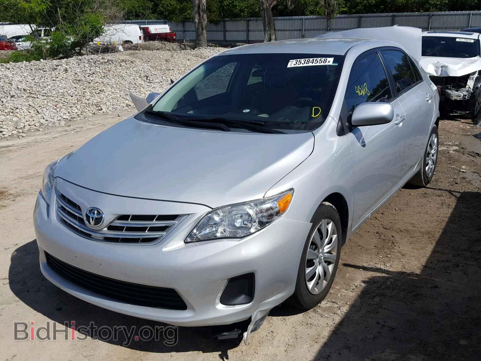 2013 TOYOTA COROLLA BA - VIN: 2T1BU4EEXDC123731 - Фото 2