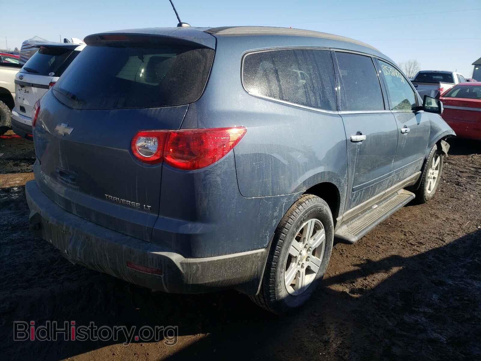 2012 CHEVROLET TRAVERSE - VIN: 1GNKRJED9CJ310606 - Фото 4