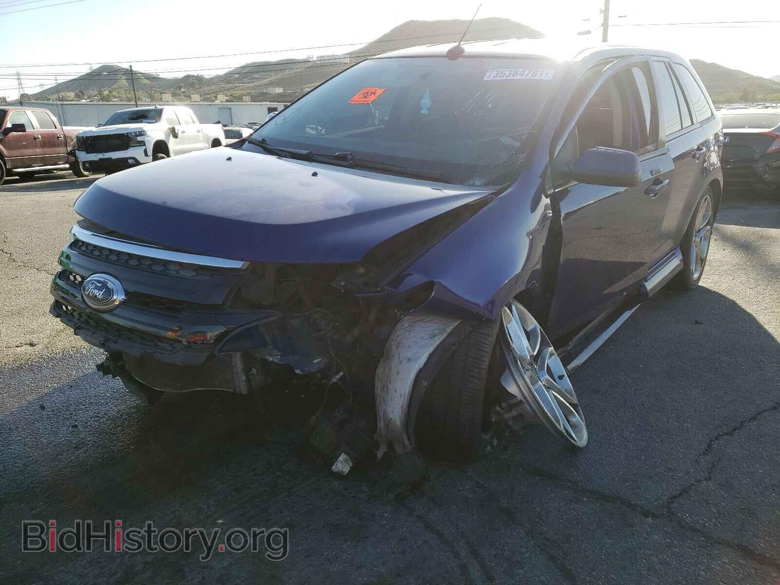 2013 FORD EDGE - VIN: 2FMDK3AK4DBC74637 - Photo 2