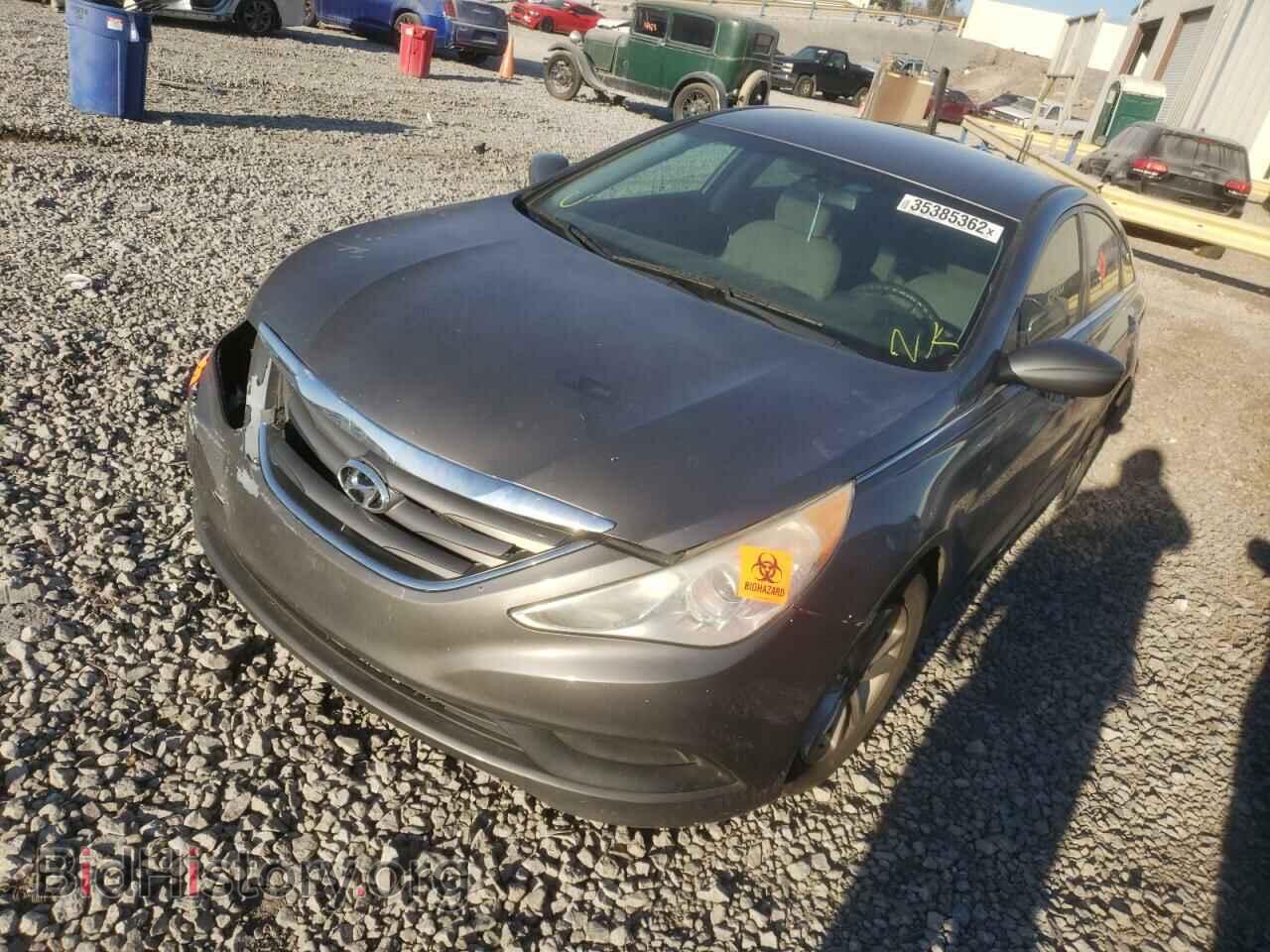 2014 HYUNDAI SONATA - VIN: 5NPEB4AC0EH886878 - Фото 2