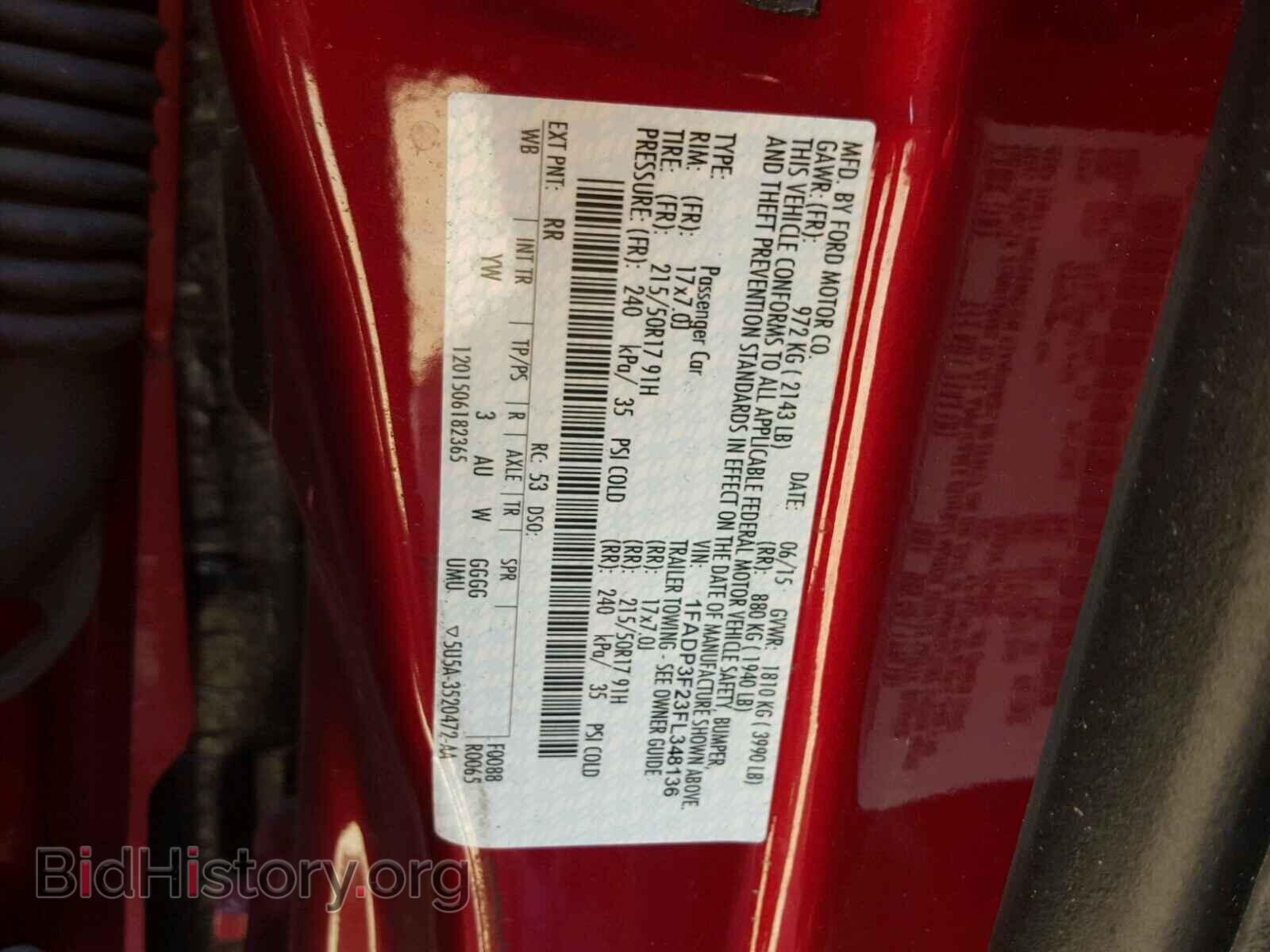 2015 FORD FOCUS - VIN: 1FADP3F23FL348136 - Photo 10