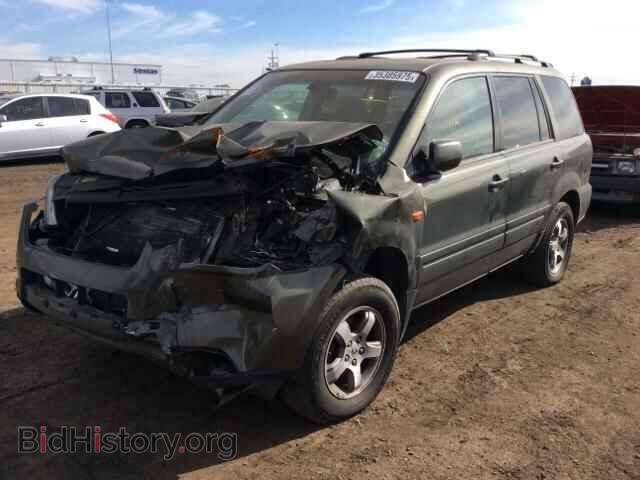 2006 HONDA PILOT - VIN: 2HKYF18656H512168 - Фото 2