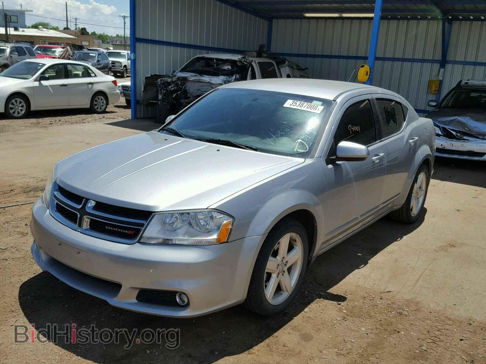 2013 DODGE AVENGER - VIN: 1C3CDZCB3DN665653 - Photo 2