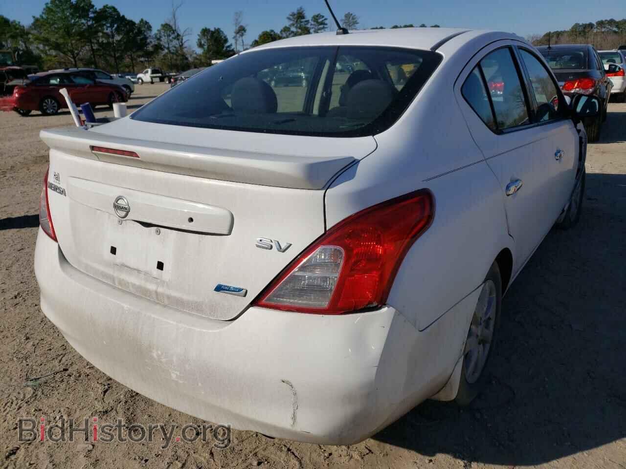 2014 NISSAN VERSA - VIN: 3N1CN7AP2EL853614 - Фото 4