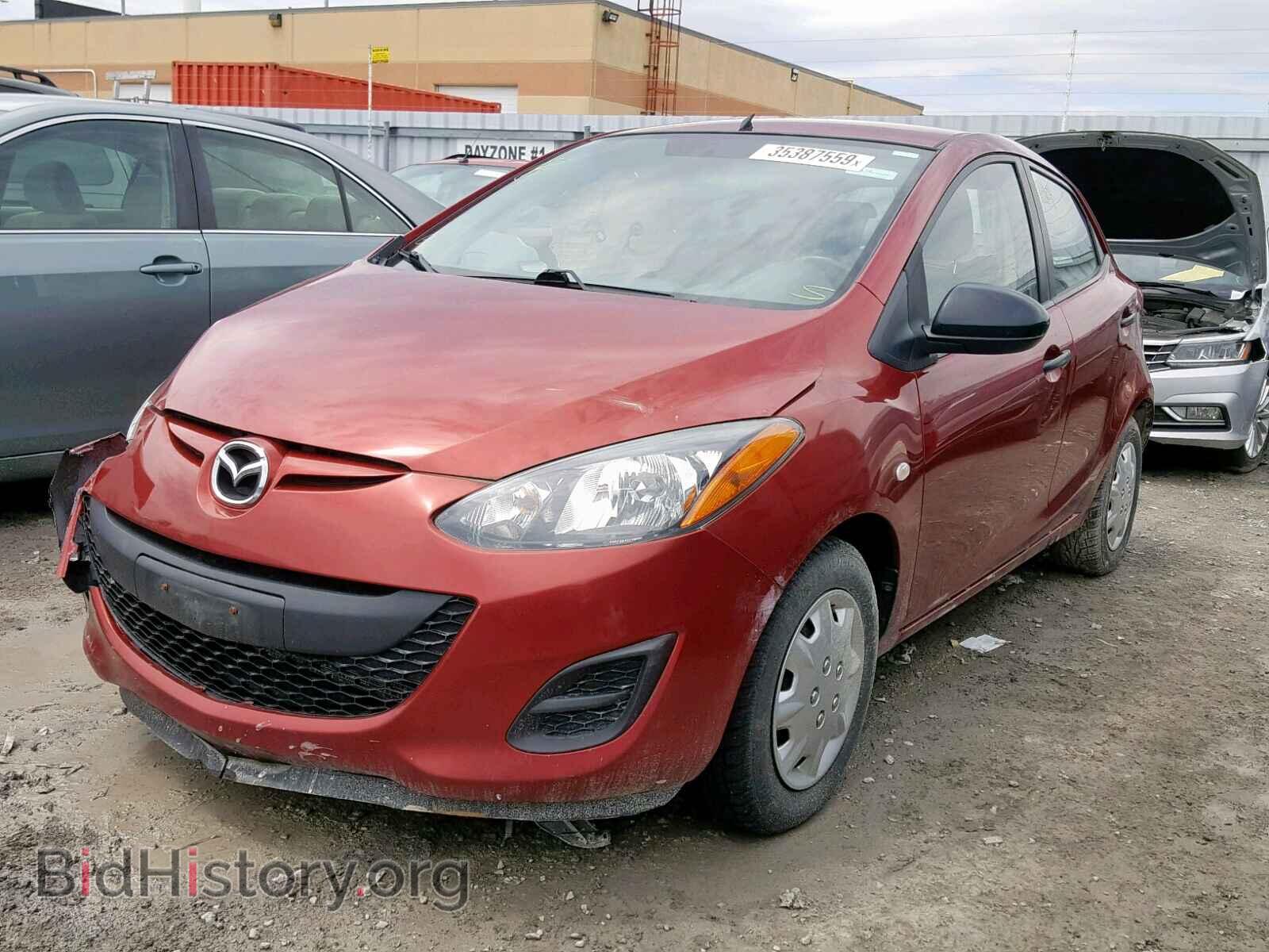 2014 MAZDA 2 - VIN: JM1DE1KY9E0180145 - Photo 2