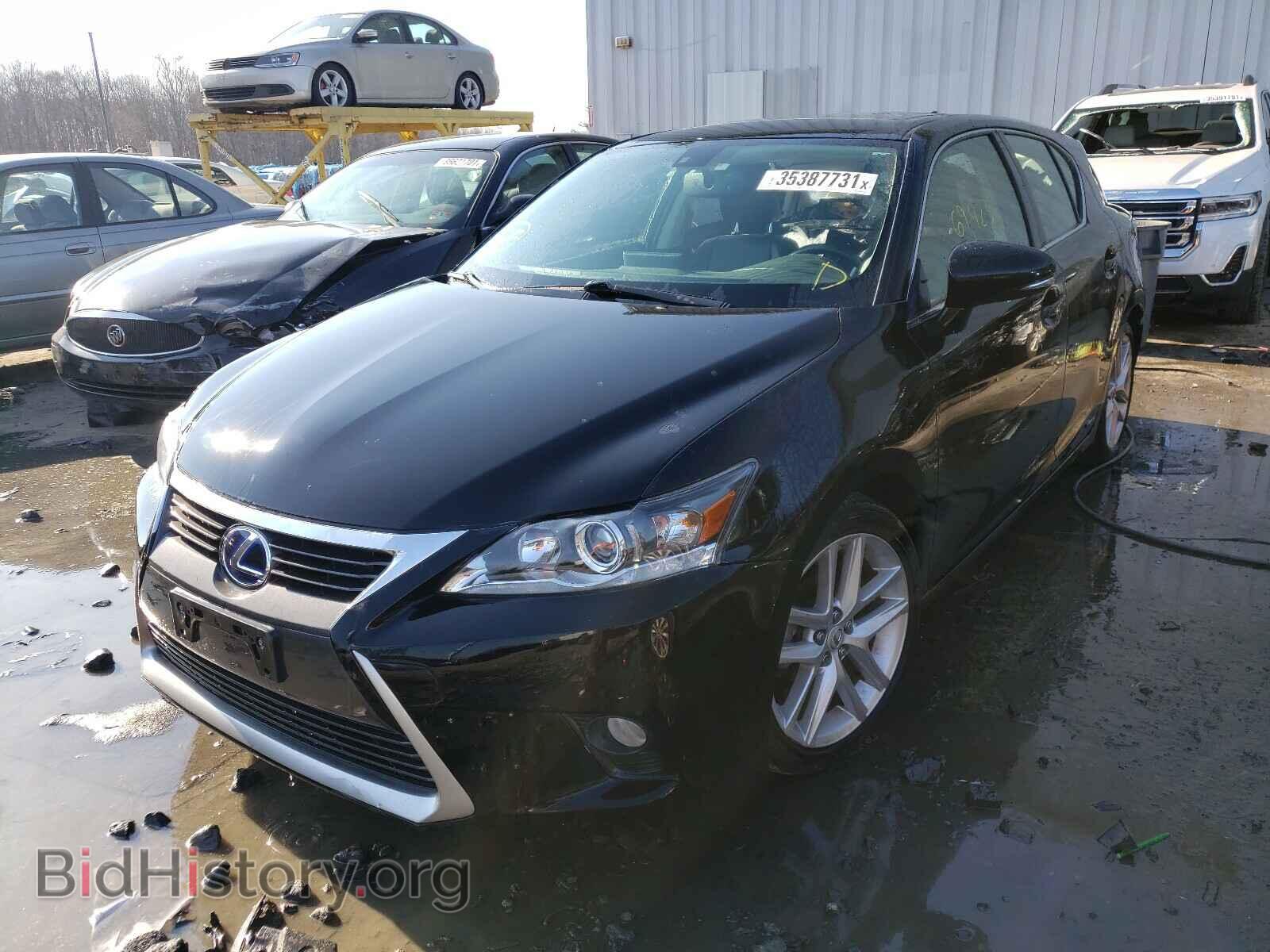 2014 LEXUS CT 200 - VIN: JTHKD5BH5E2189980 - Фото 2