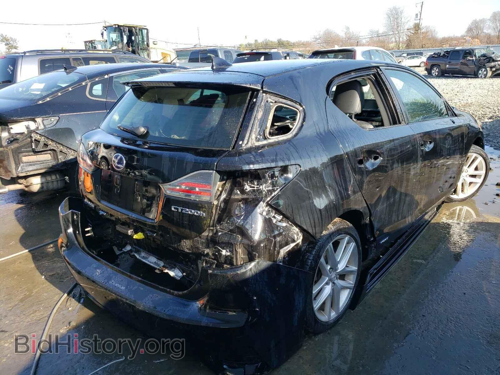 2014 LEXUS CT 200 - VIN: JTHKD5BH5E2189980 - Фото 4