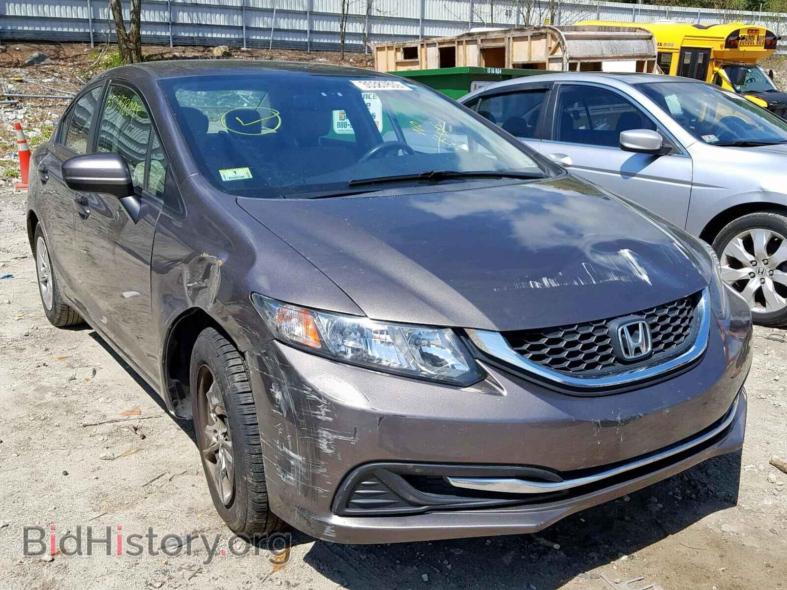 Фотография 19XFB2F53EE229385 - HONDA CIVIC LX 2014