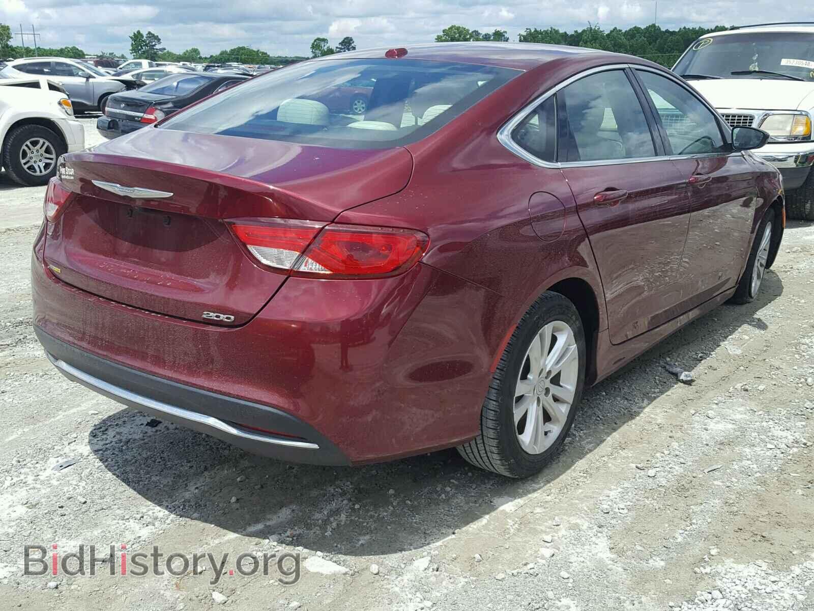 2015 CHRYSLER 200 - VIN: 1C3CCCAB2FN658828 - Фото 4