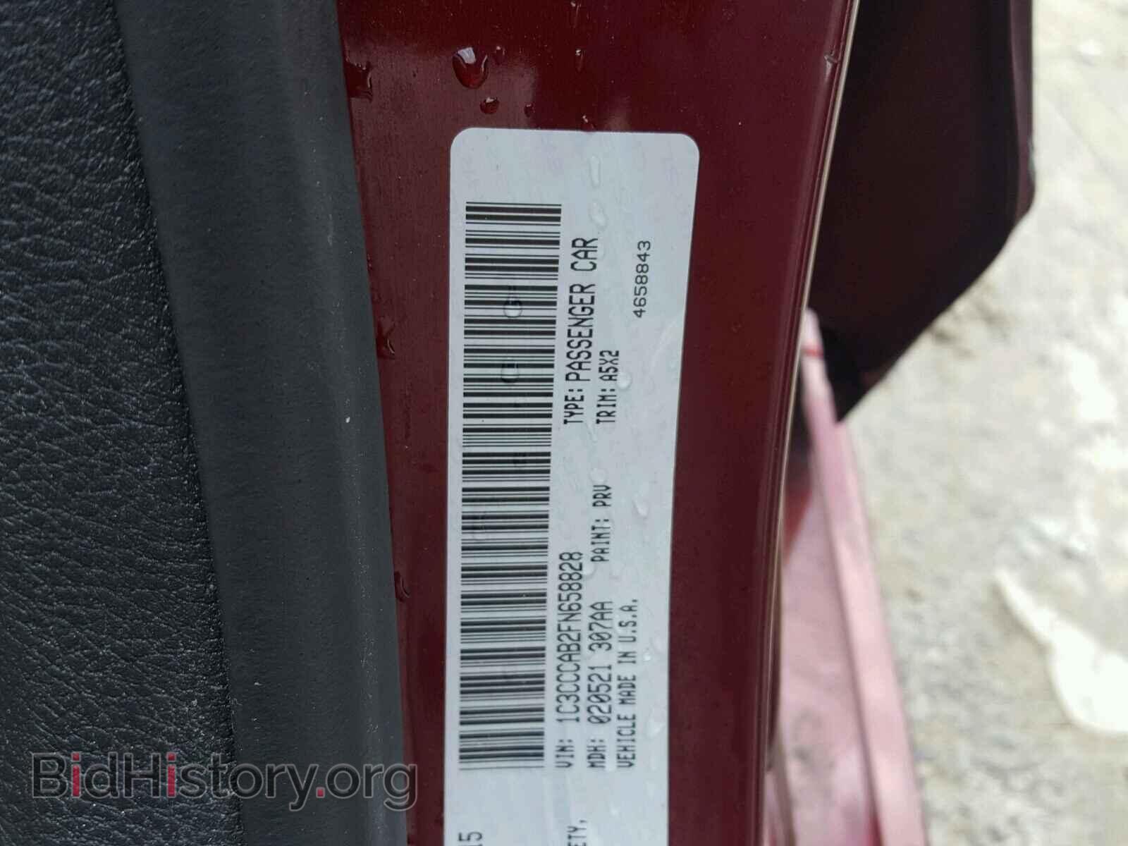 2015 CHRYSLER 200 - VIN: 1C3CCCAB2FN658828 - Фото 10
