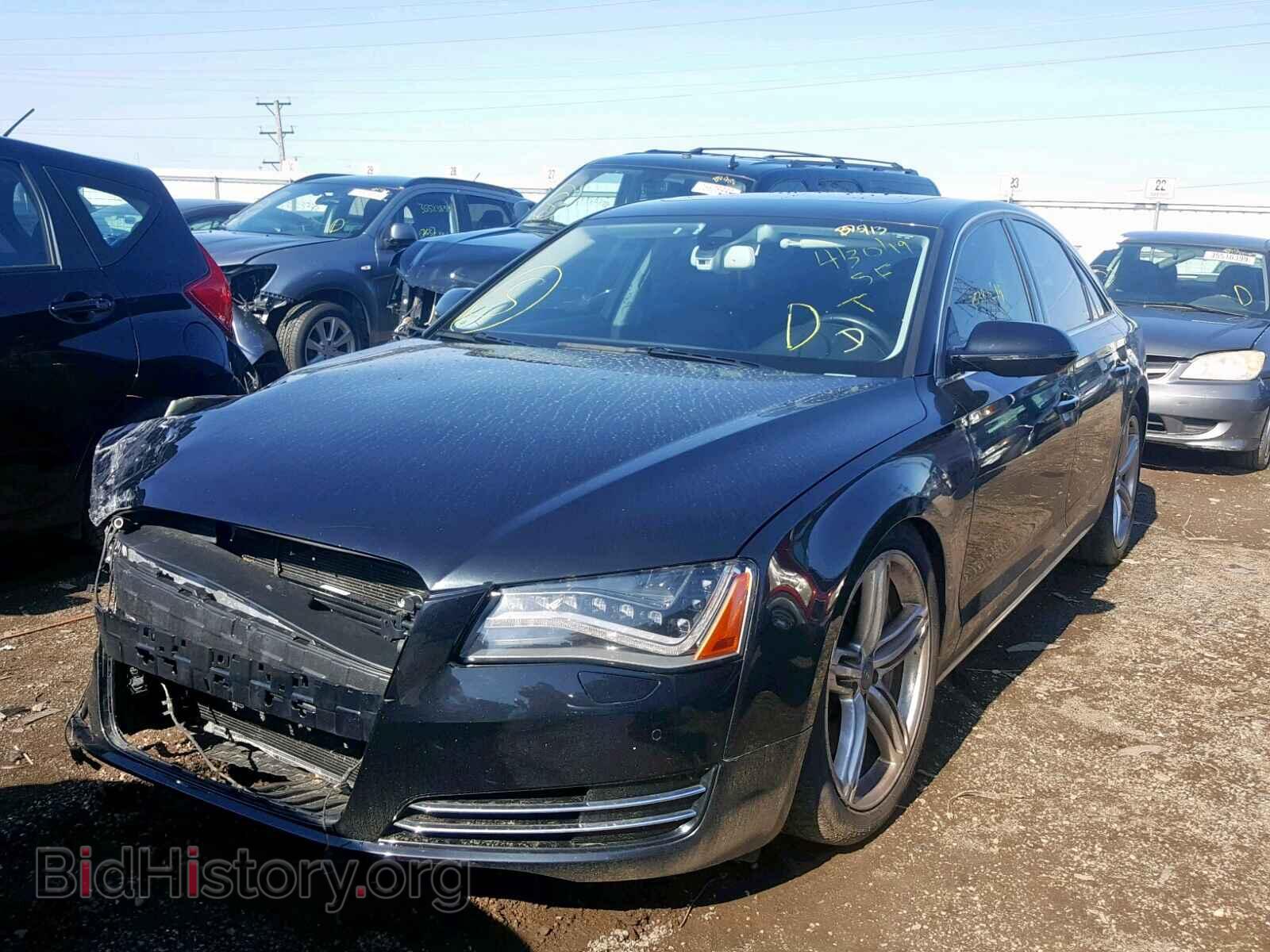 2013 AUDI A8 - VIN: WAUA2AFD9DN010269 - Photo 2