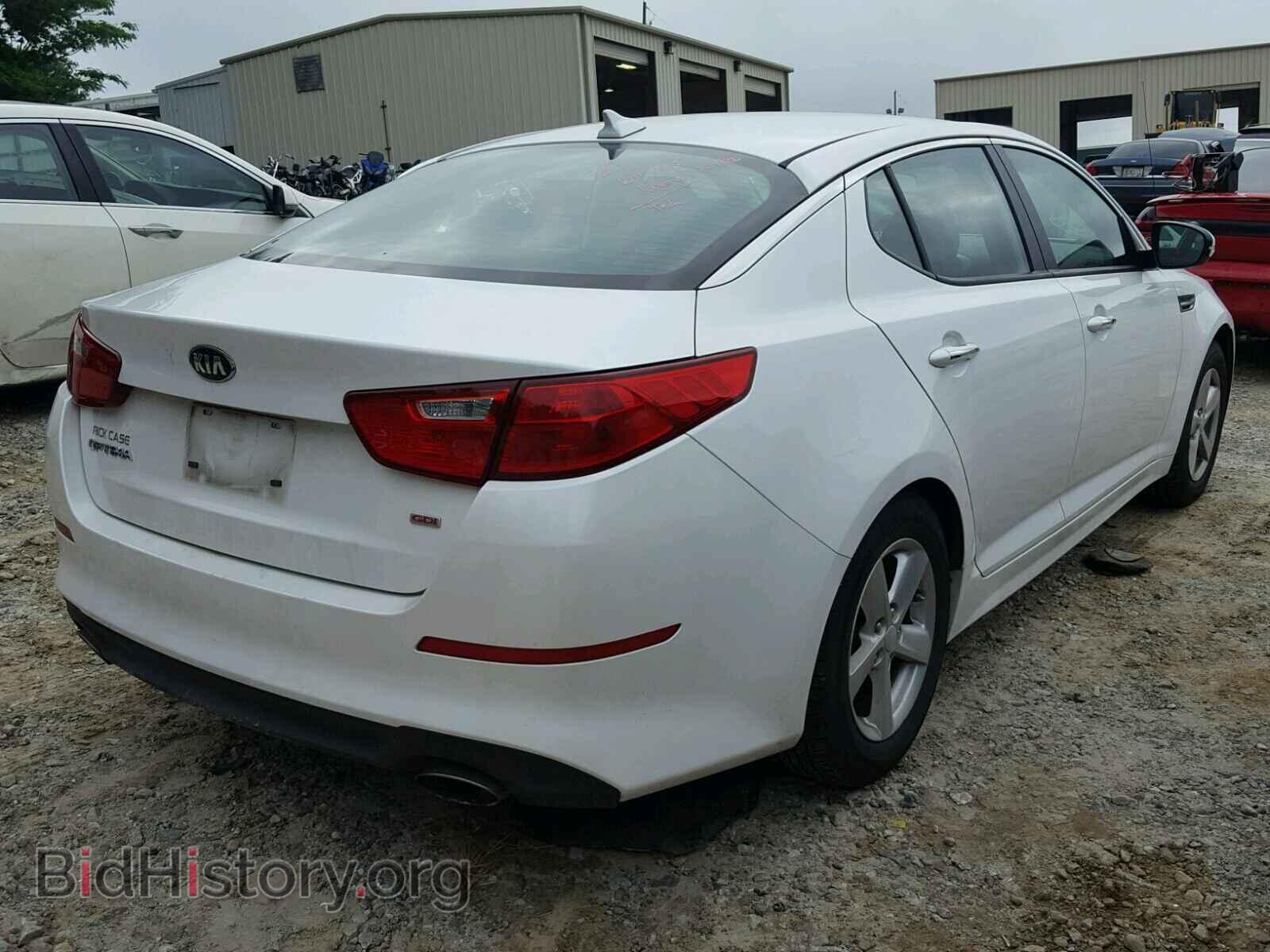 2015 KIA OPTIMA - VIN: KNAGM4A79F5556158 - Photo 4