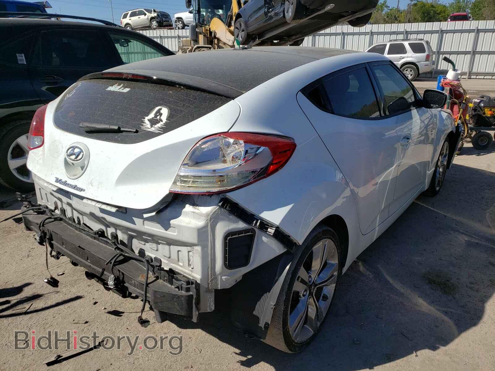 2012 HYUNDAI VELOSTER - VIN: KMHTC6AD9CU078746 - Фото 4