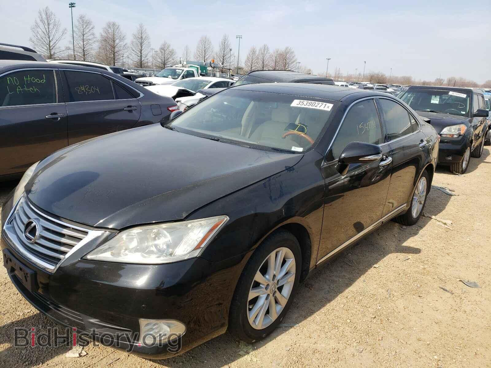 2011 LEXUS ES350 - VIN: JTHBK1EG5B2454782 - Фото 2