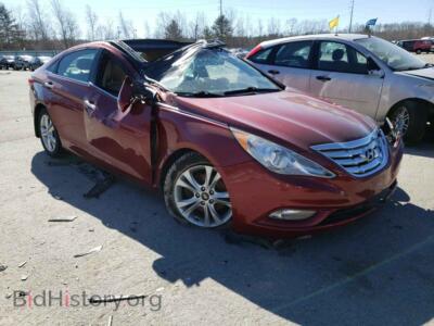 2013 Hyundai SONATA Sonata SE, red — VIN 5NPEC4AC8DH625655, Copart