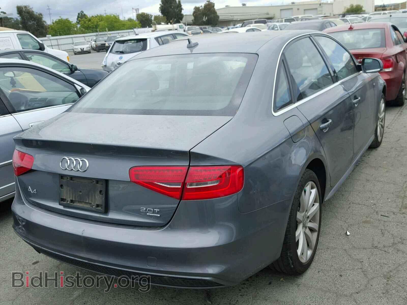 2014 AUDI A4 - VIN: WAUBFAFL8EN020065 - Photo 4