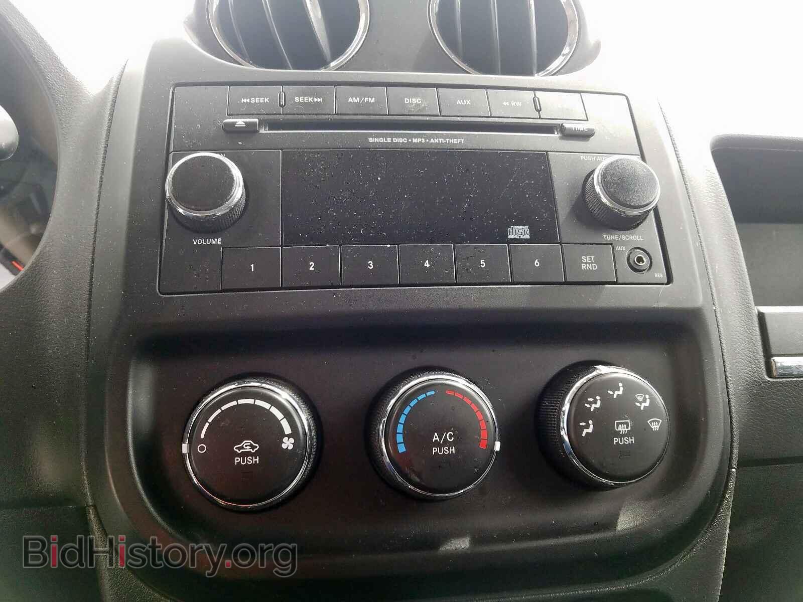 2012 JEEP COMPASS - VIN: 1C4NJDBB0CD559022 - Фото 9
