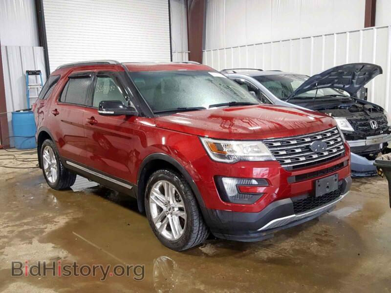 2016 Ford EXPLORER Explorer X (VIN 1FM5K8D89GGA17441) — photo 1 of 10, Copart, damage: rear end