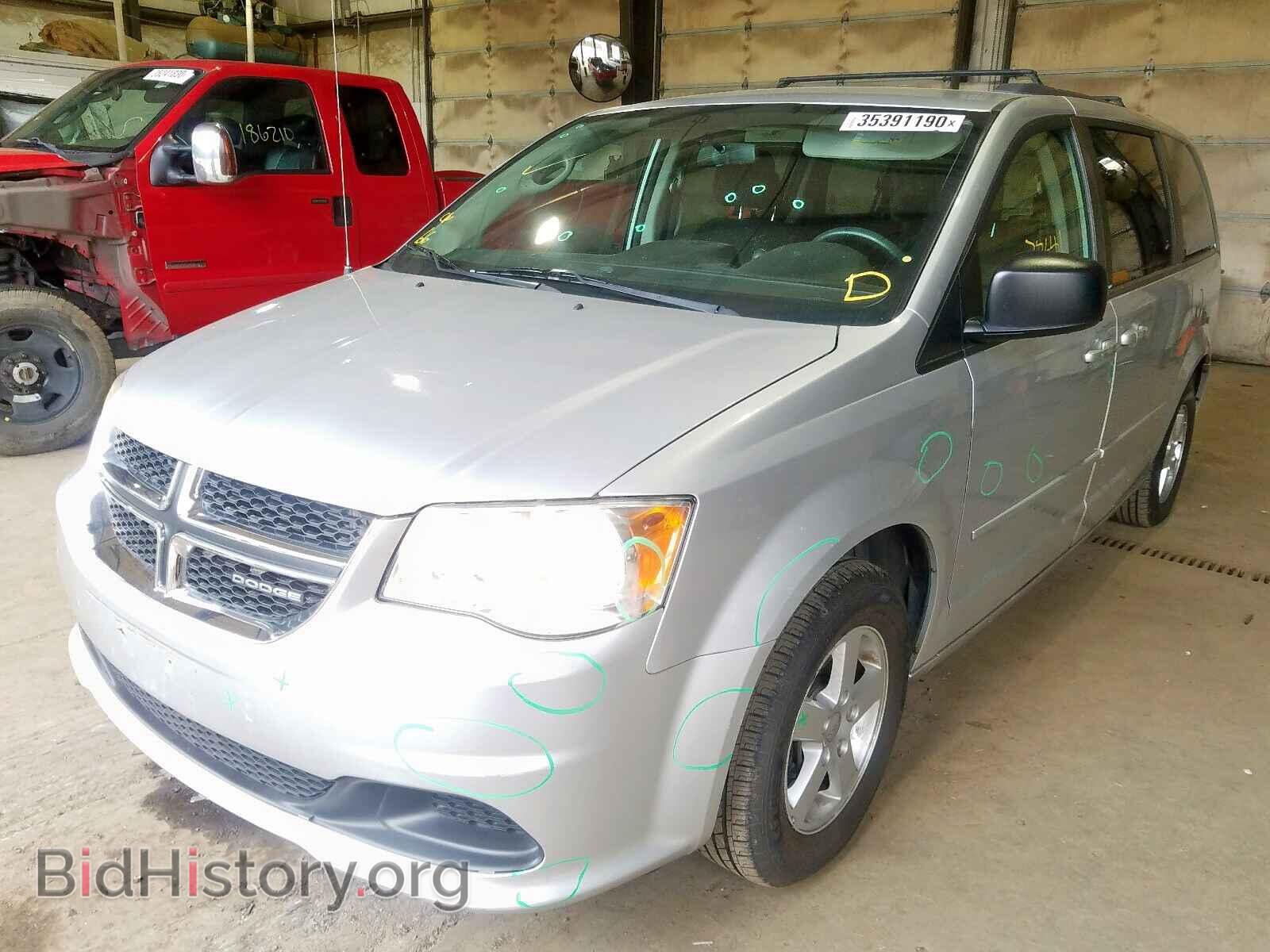 2012 DODGE CARAVAN - VIN: 2C4RDGBG8CR230118 - Фото 2