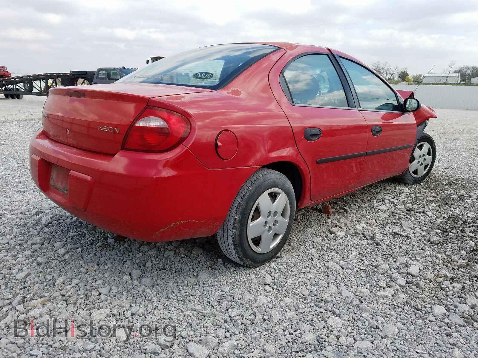 2004 DODGE NEON - VIN: 1B3ES26C04D590231 - Фото 4