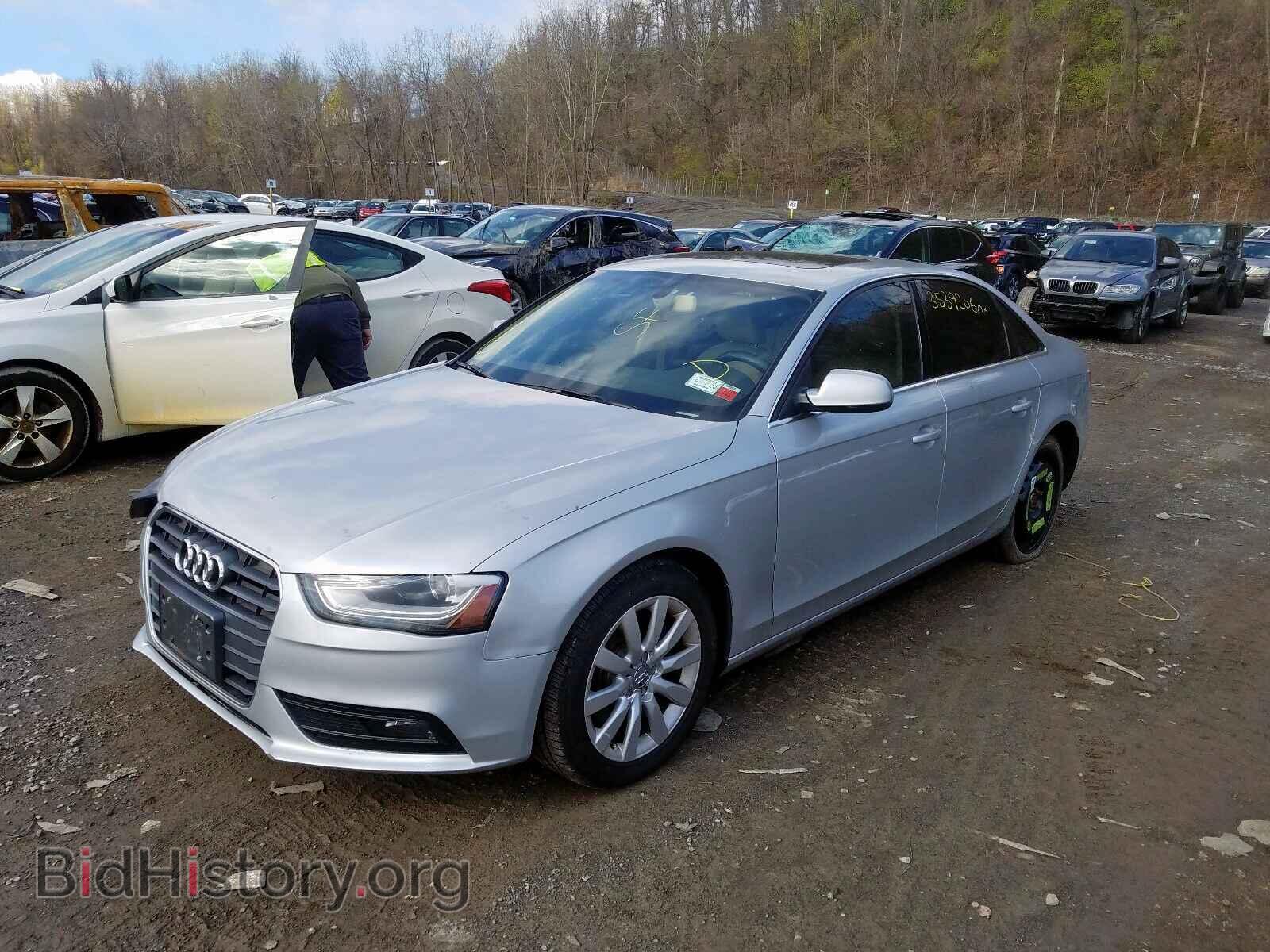 2013 AUDI A4 - VIN: WAUBFAFL8DA064119 - Фото 2
