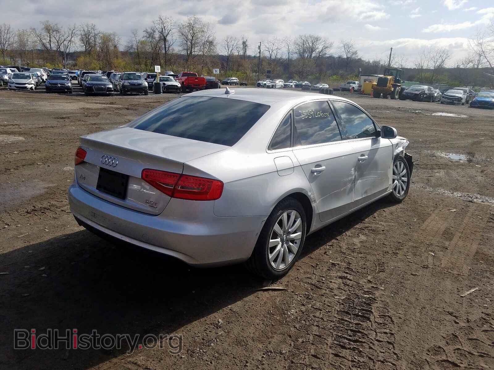2013 AUDI A4 - VIN: WAUBFAFL8DA064119 - Фото 4