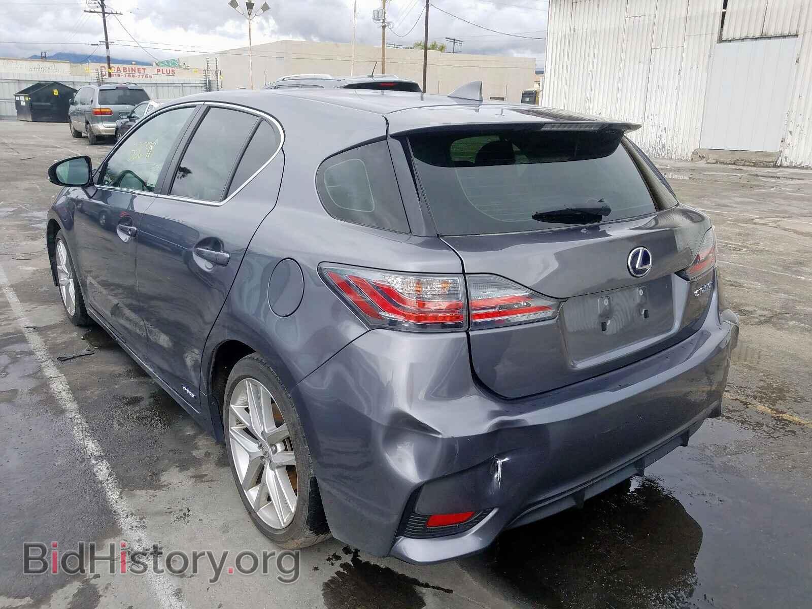 2017 LEXUS CT 200 - VIN: JTHKD5BH3H2283862 - Фото 3