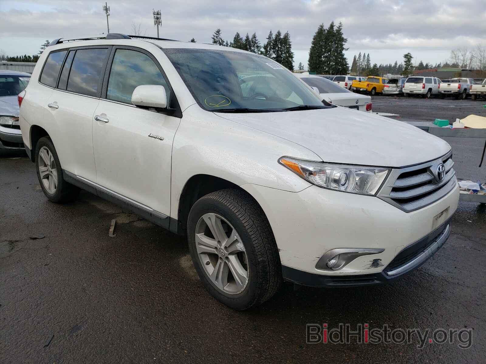 Фотография 5TDDK3EH4DS221387 - TOYOTA HIGHLANDER 2013