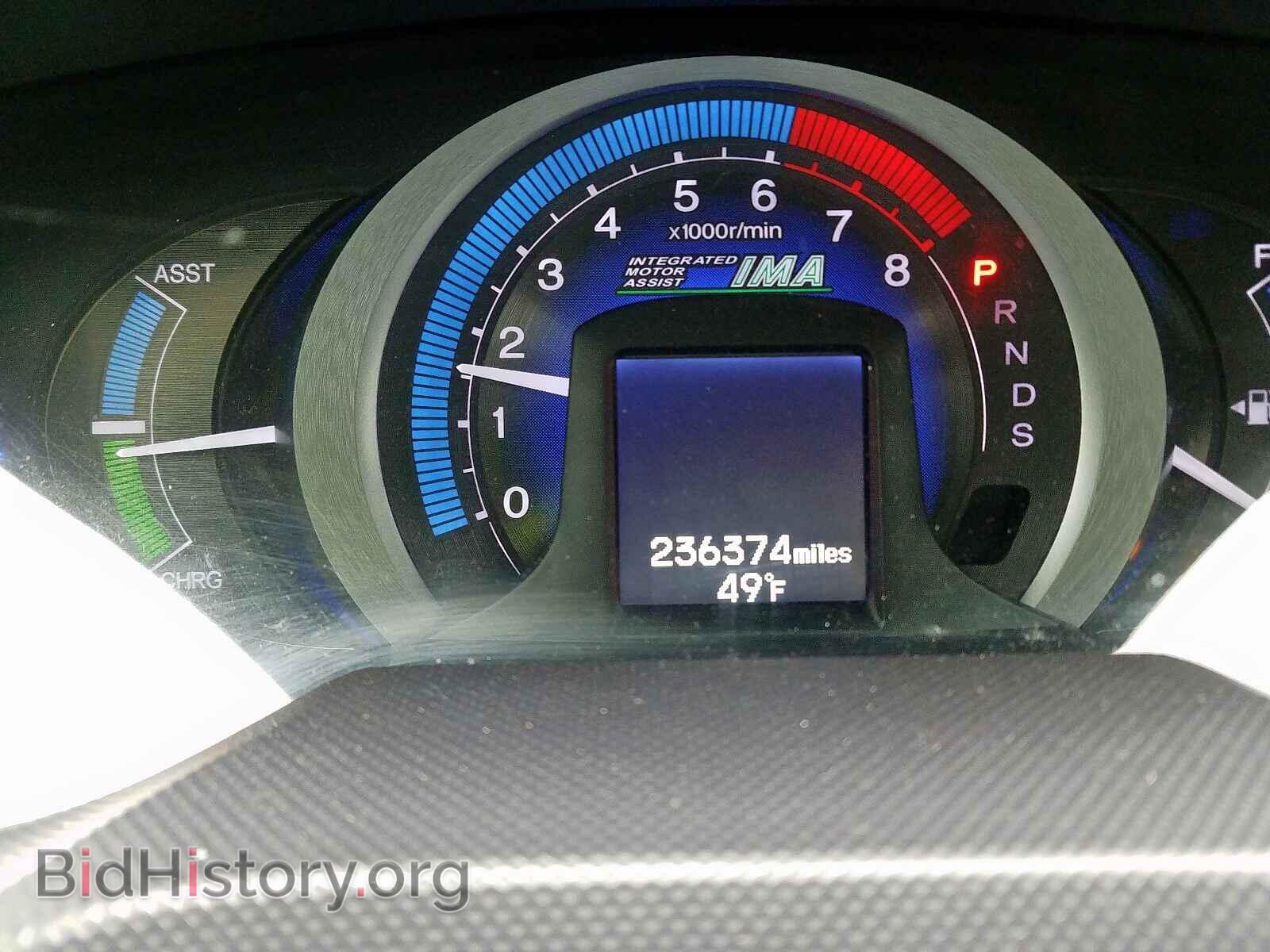 2010 HONDA INSIGHT - VIN: JHMZE2H77AS035483 - Фото 8