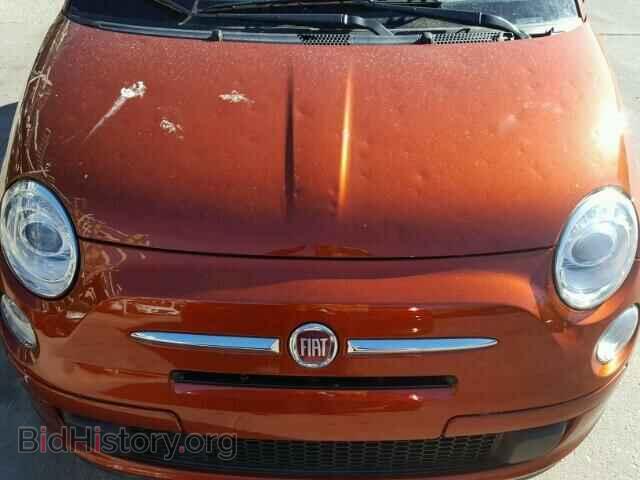 2012 FIAT 500 - VIN: 3C3CFFDR8CT319522 - Фото 9