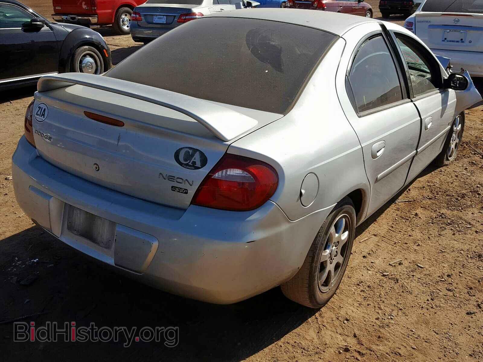 2005 DODGE NEON - VIN: 1B3ES56C75D141695 - Фото 4