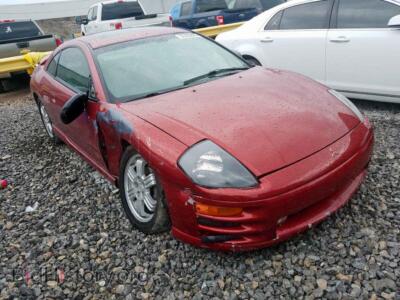 2001 Mitsubishi ECLIPSE Eclipse GT, красный — VIN 4A3AC54H81E106027, Copart