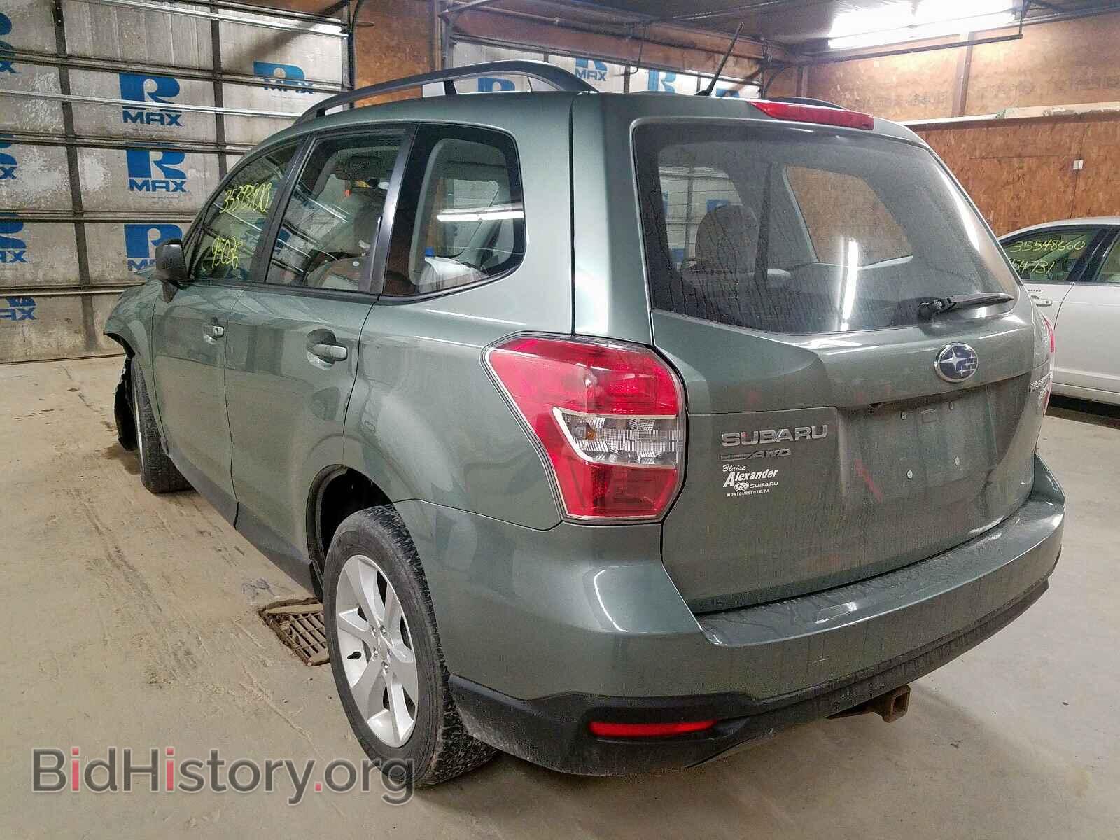 2015 SUBARU FORESTER - VIN: JF2SJABC3FH442754 - Фото 3