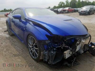 2015 Lexus RC RC-F, blue — VIN JTHHP5BC7F5000977, Copart