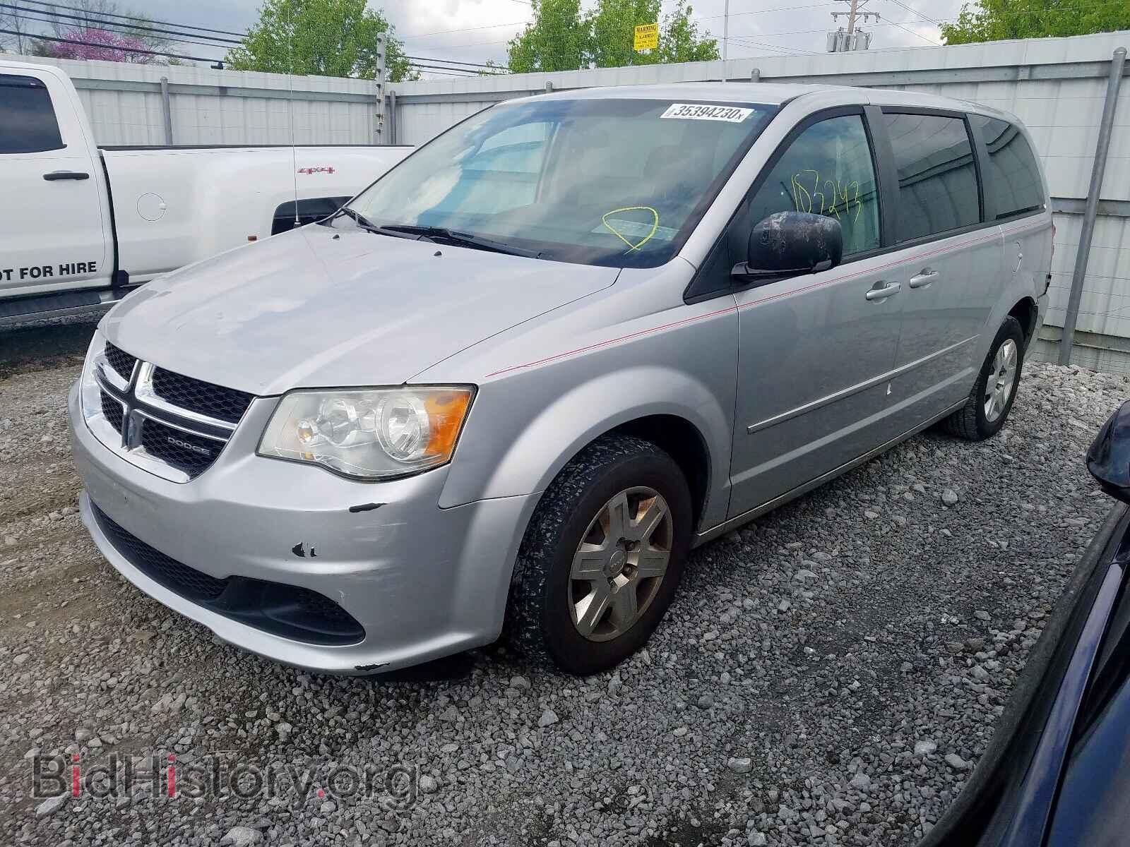 2011 DODGE CARAVAN - VIN: 2D4RN4DG4BR672386 - Фото 2