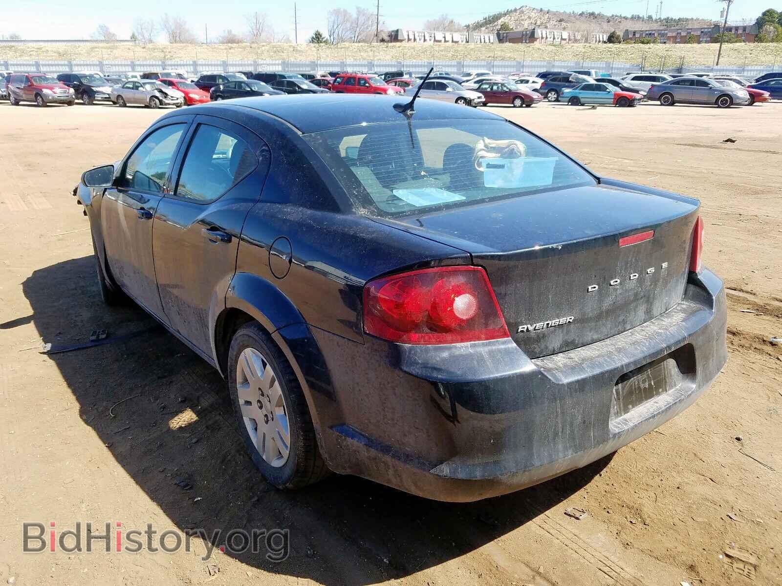 2014 DODGE AVENGER - VIN: 1C3CDZAB6EN175440 - Фото 3