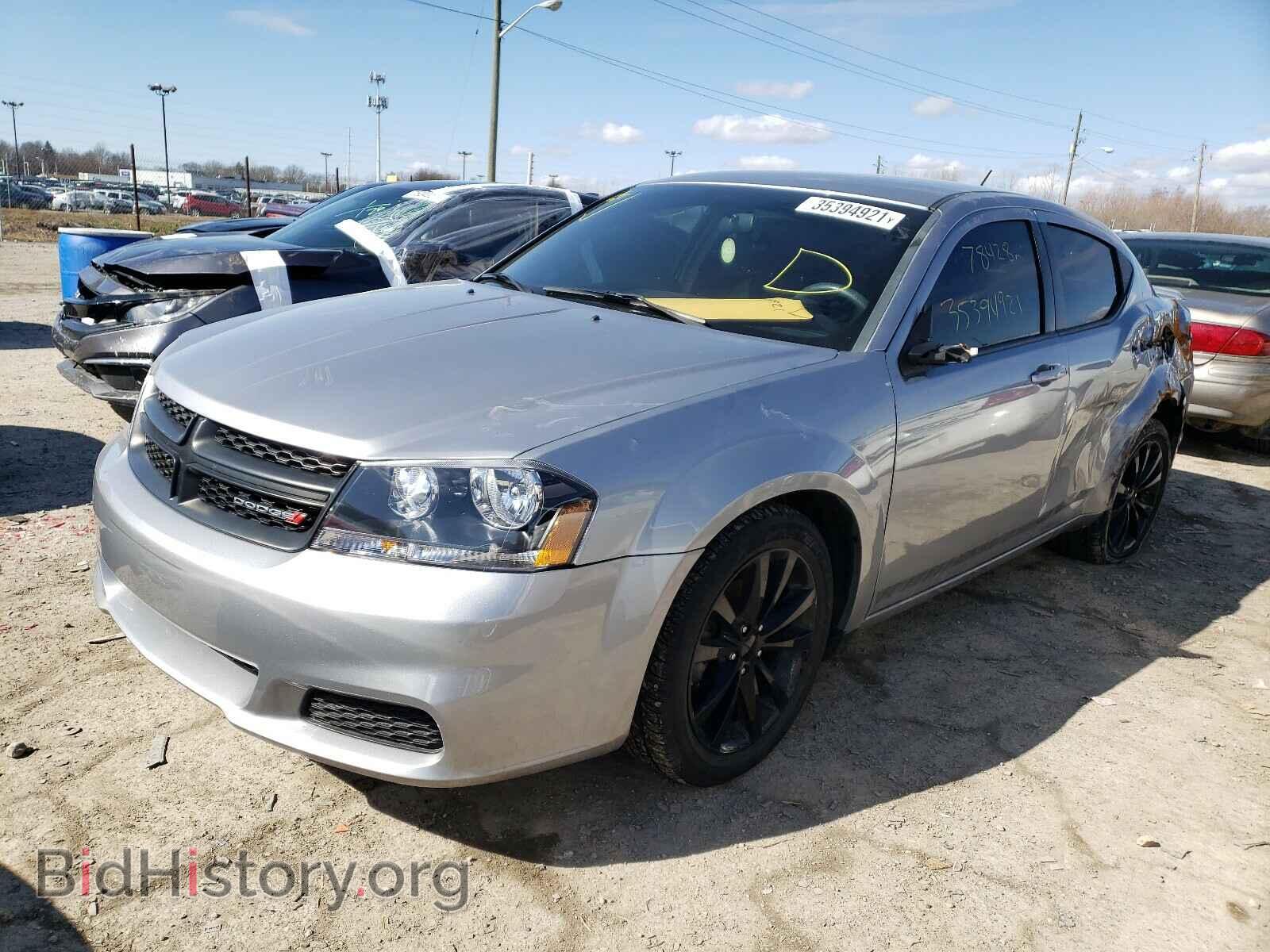 2014 DODGE AVENGER - VIN: 1C3CDZAB9EN235520 - Фото 2