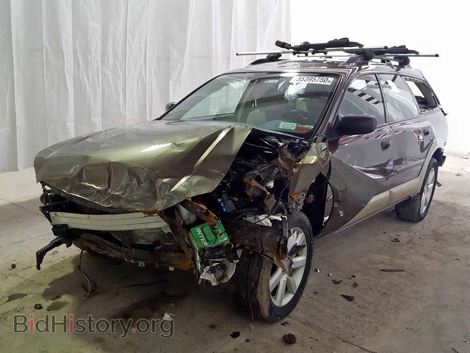 2008 SUBARU OUTBACK - VIN: 4S4BP61C387366050 - Фото 2