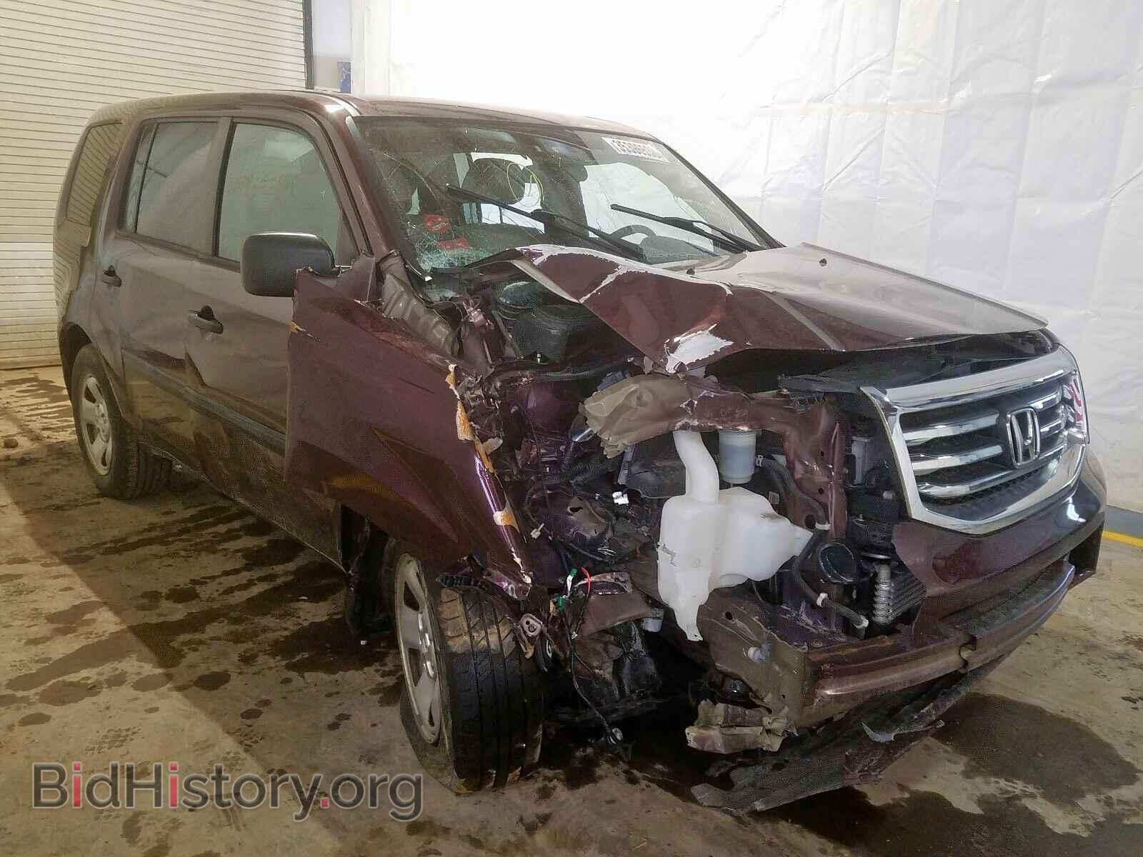 Фотография 5FNYF4H22EB028390 - HONDA PILOT 2014